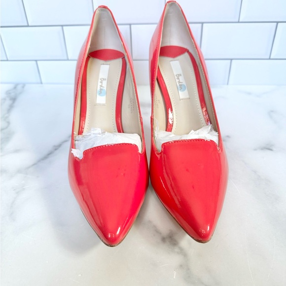 NWOT Boden Women’s Heels Size 8 Pink Patent Leather - Picture 6 of 9